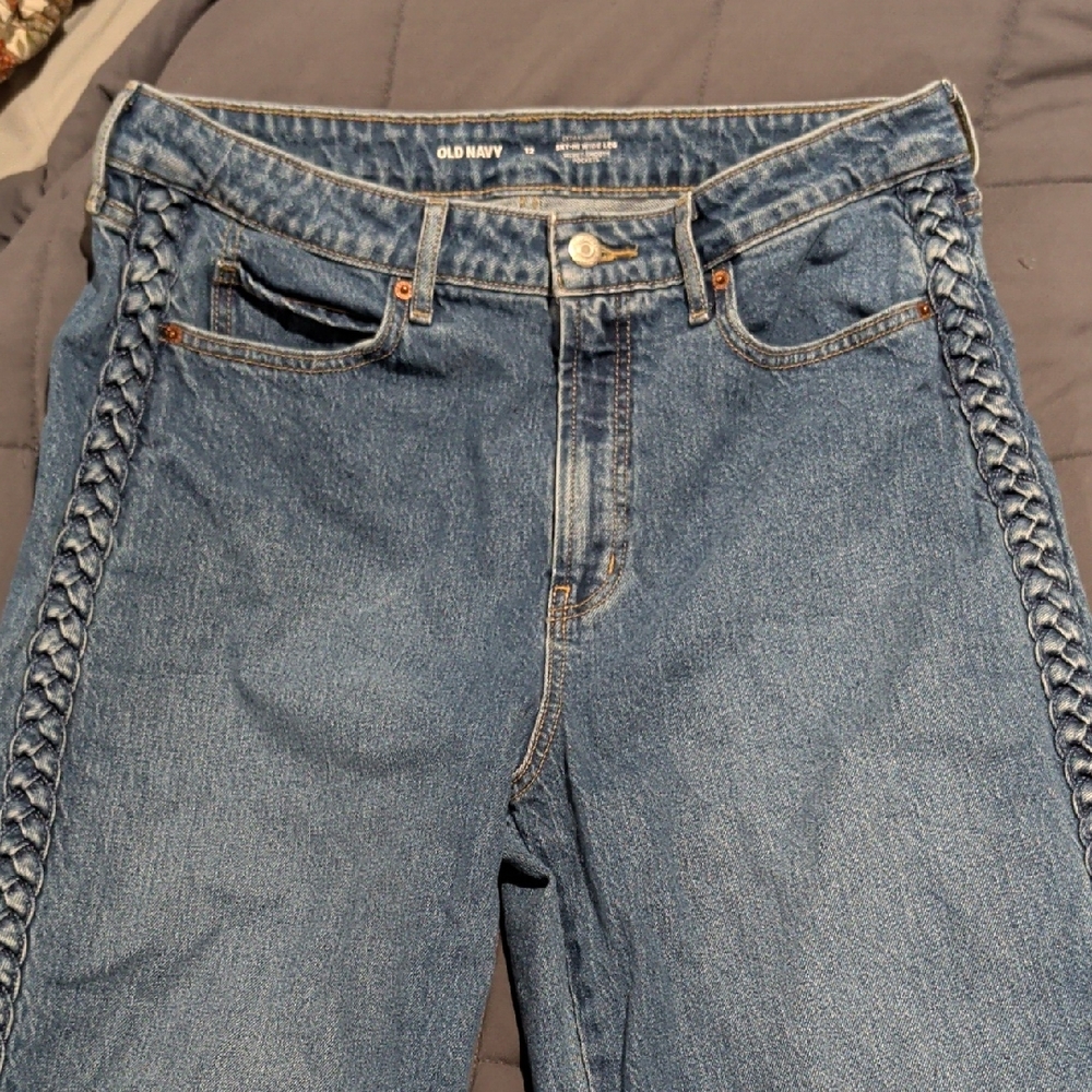 Old Navy Denim with Braided Detail